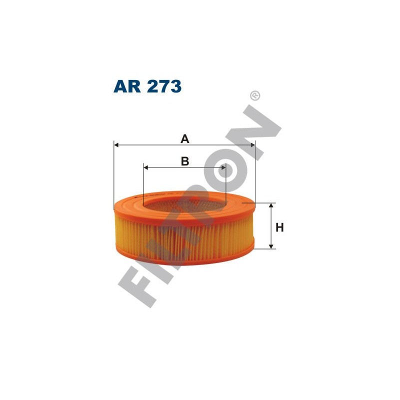 Filtro de Aire Filtron AR273 Daihatsu Charmant, Mitsubishi L200, Toyota Corolla IV (79-83), Corolla V (83-88), Starlet