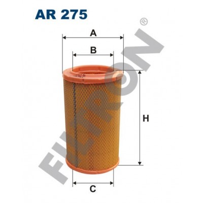 Filtro de Aire Filtron AR275 Citroën CX, Renault Espace I (84-92), Espace II (91-96), Fuego, Megane, Megane Coupe, R18, R19