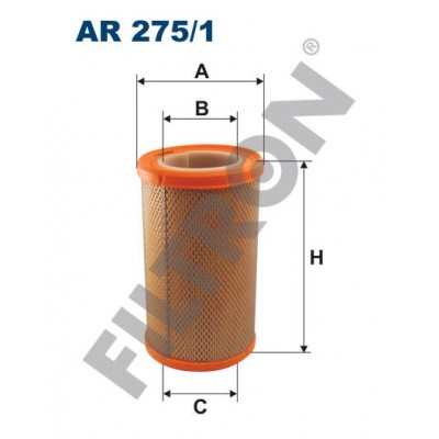 Filtro de Aire Filtron AR275/1 Renault Kangoo, Megane, Megane Coupe, Scenic I (Megane Scenic)