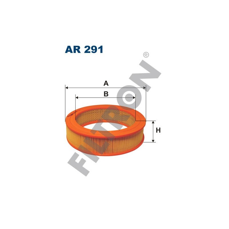 Filtro de Aire Filtron AR291 Isuzu Aska, Fastar, Florian, Gemini, Trooper, London Taxi Fairway, Tx I, Nissan Bluebird, Datsun