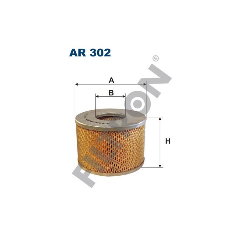 Filtro de Aire Filtron AR302 Isuzu Florian, Hy Pak Diesel, Trooper, Toyota Cressida, Crown, F Space Cruiser, Hiace, Hilux