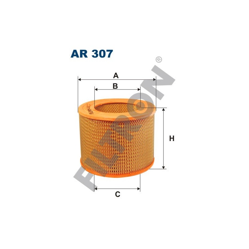 Filtro de Aire Filtron AR307 Toyota 4-Runner, Celica XX, Cressida, Crown, Runner, Soarer, Supra, Volkswagen Taro