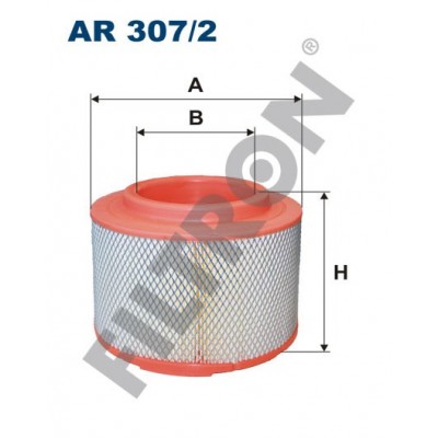 Filtro de Aire Filtron AR307/2 Ford Ranger, Mazda BT-50, Toyota Hilux