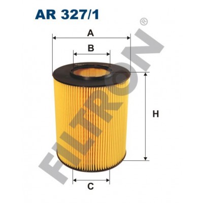 Filtro de Aire Filtron AR327/1 Mercedes A (W168), Vaneo (W414)