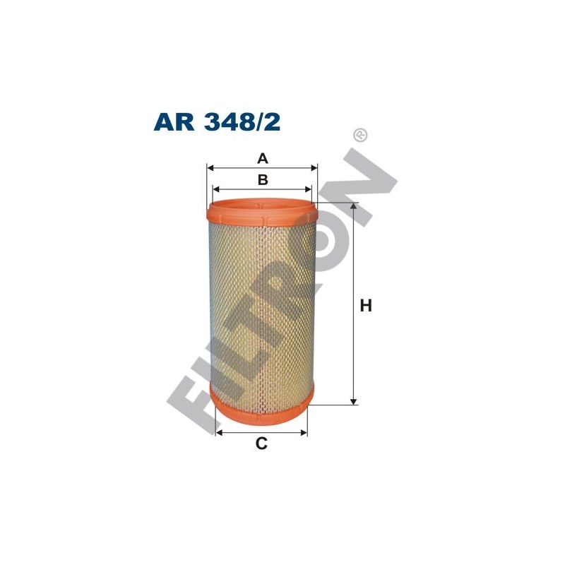 Filtro de Aire Filtron AR348/2 Alfa Romeo GTV Coupe, Spider