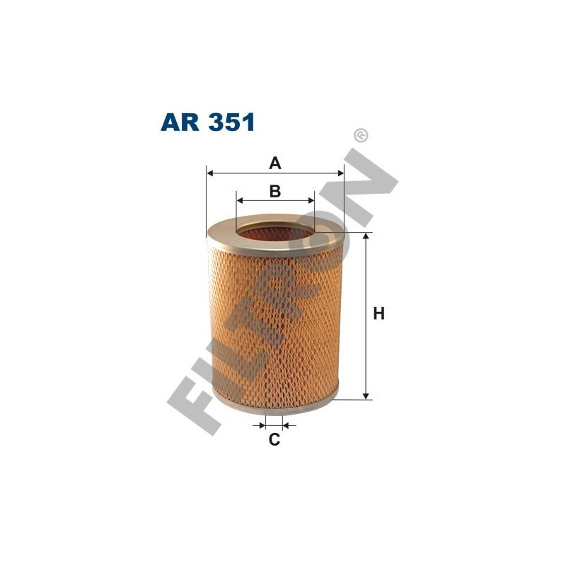 Filtro de Aire Filtron AR351 Bedford Midi/Euro-Midi, Isuzu WFR/WFS, Midi, Toyota Landcruiser