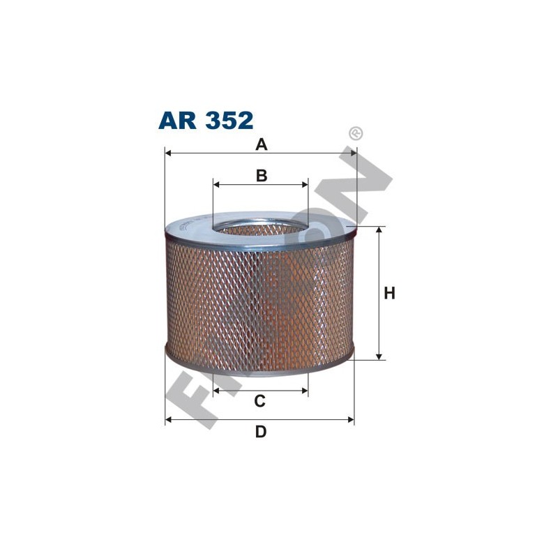 Filtro de Aire Filtron AR352 Toyota Coaster, 4-Runner, Landcruiser