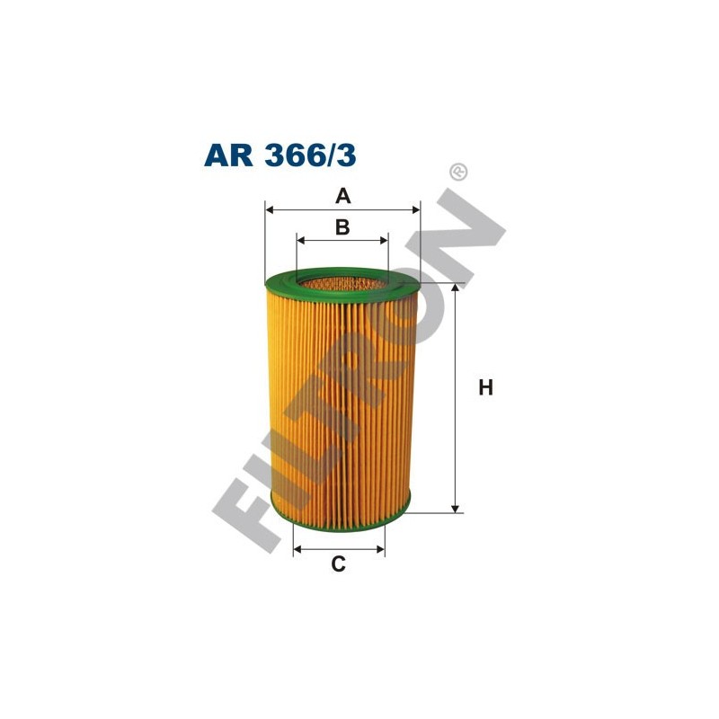 Filtro de Aire Filtron AR366/3 Saab 900