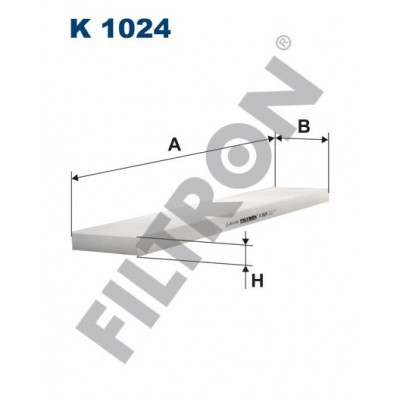 Filtro de Habitáculo Filtron K1024 Ford Galaxy I, Seat Alhambra, Volkswagen Sharan