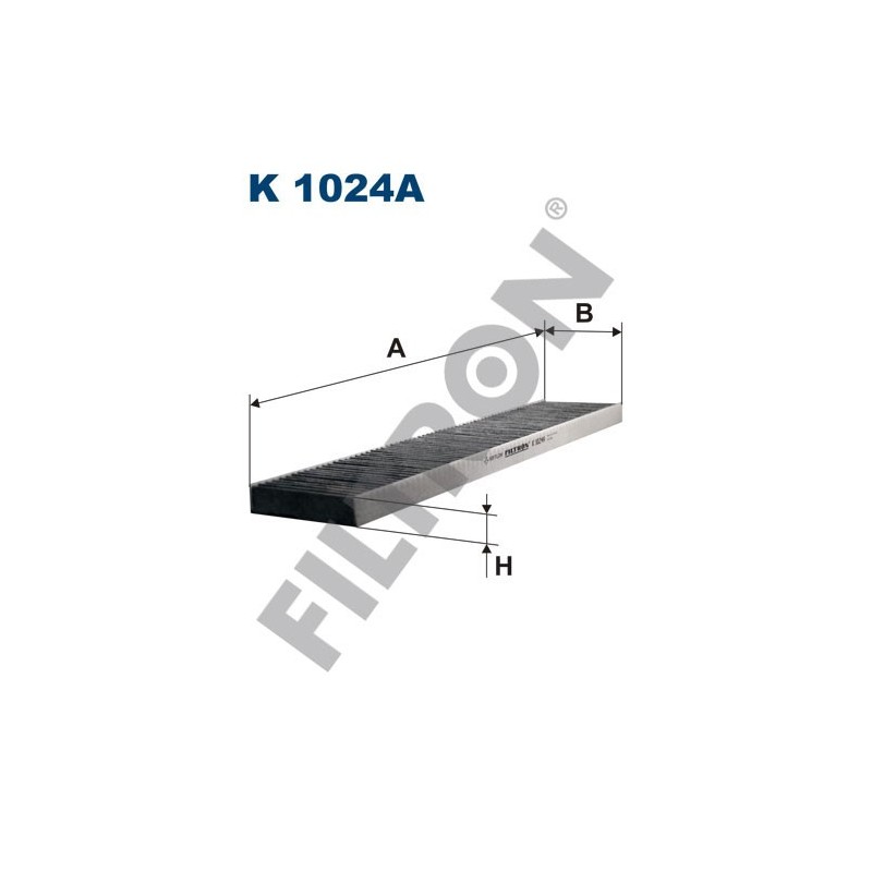 Filtro de Habitáculo Filtron K1024A Ford Galaxy I, Seat Alhambra, Volkswagen Sharan