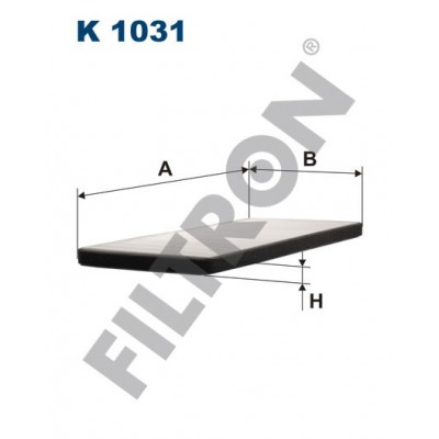 Filtro de Habitáculo Filtron K1031 BMW Serie 5 (E34), Serie 7 (E32)
