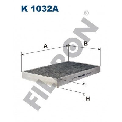 Filtro de Habitáculo Filtron K1032A Audi A6 (4A/C4), A6 (4B/C5), A6 Quattro/Allroad