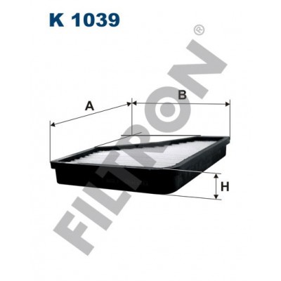Filtro de Habitáculo Filtron K1039 Mercedes CL (C140), S (W140)