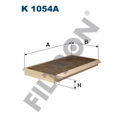 Filtro de Habitáculo Filtron K1054A Ford Focus, Tourneo Connect, Transit Connect