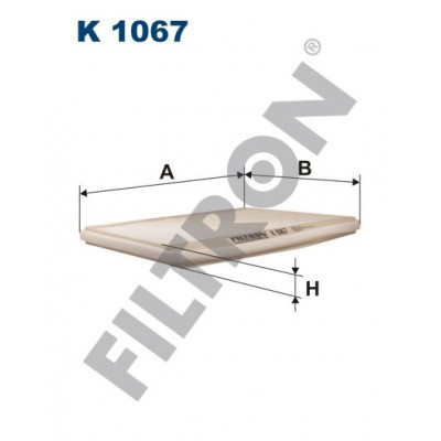 Filtro de Habitáculo Filtron K1067 Renault Scenic I (Megane Scenic)