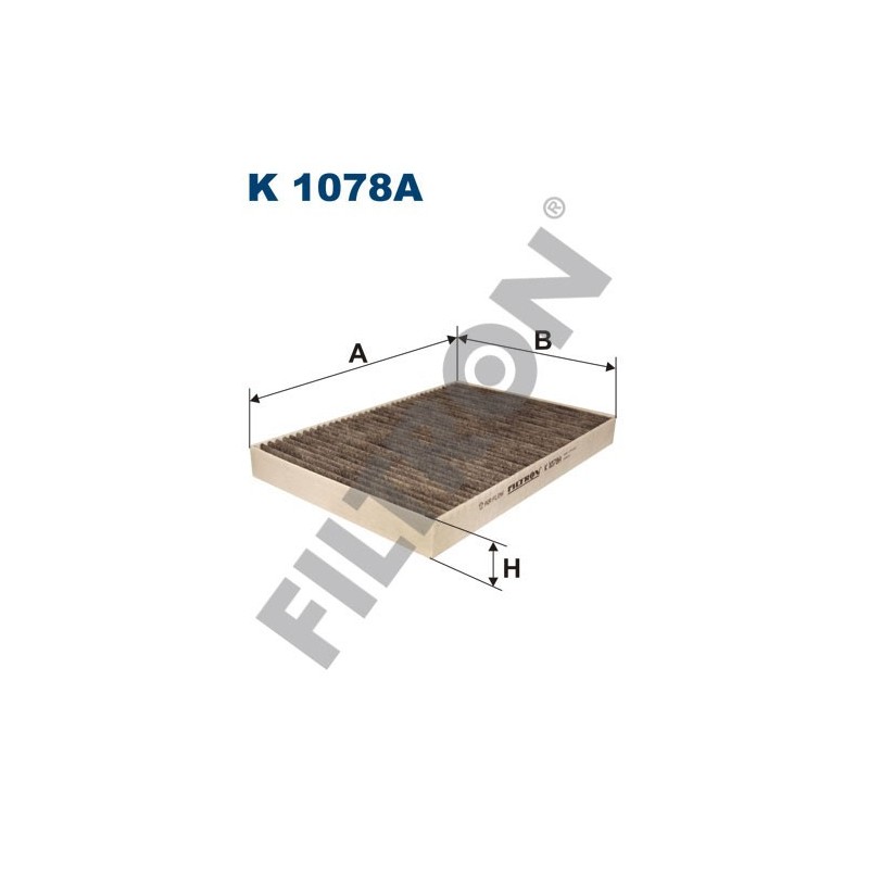 Filtro de Habitáculo Filtron K1078A Audi A4 (B6,B7/8E,8H), A6 (4B/C5), A6 Quattro/Allroad, Allroad I (4BH), Seat Exeo