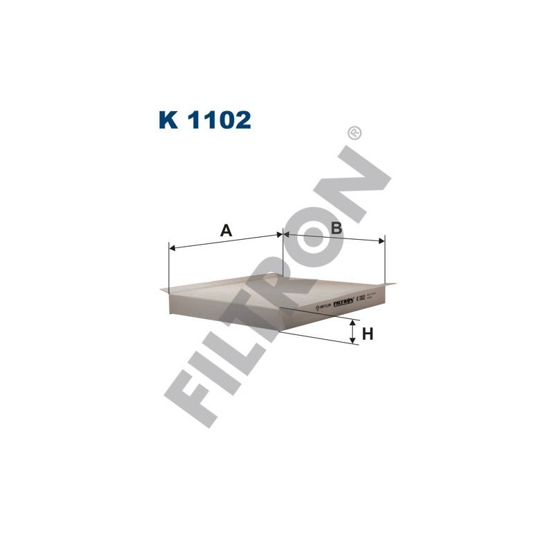 Filtro de Habitáculo Filtron K1102 Citroën Xsara Picasso