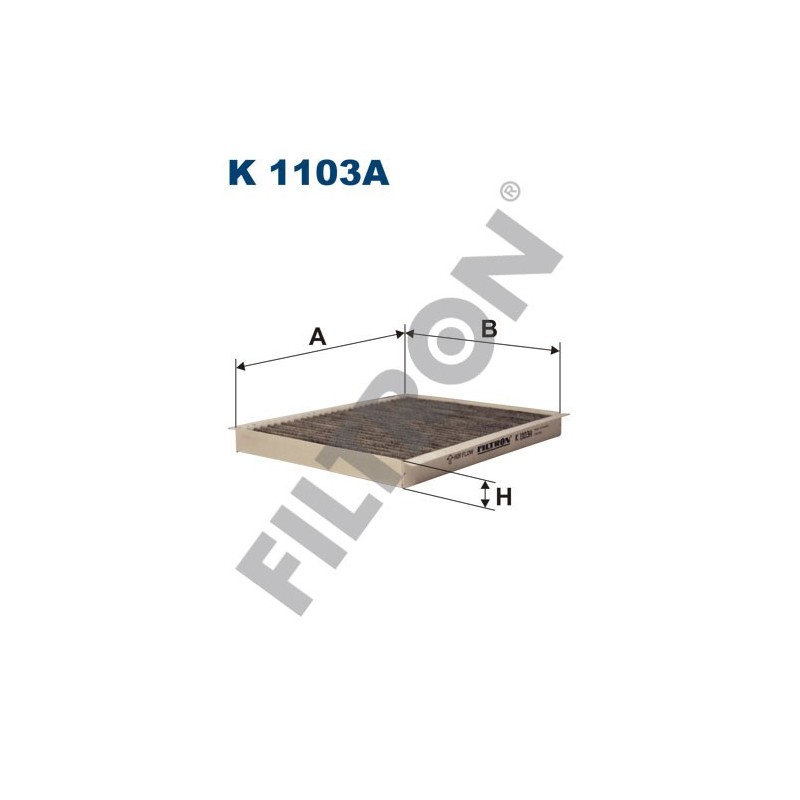Filtro de Habitáculo Filtron K1103A Fiat Bravo II (New Bravo), Stilo, Lancia Delta II