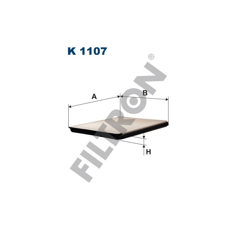 Filtro de Habitáculo Filtron K1107 Citroën Xsara