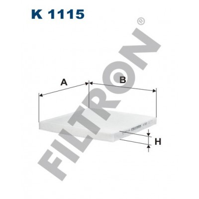 Filtro de Habitáculo Filtron K1115 Volvo S40, V40