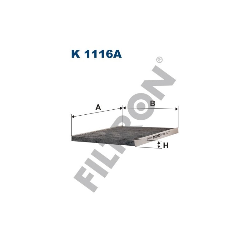 Filtro de Habitáculo Filtron K1116A Alfa Romeo 166, Lancia Kappa