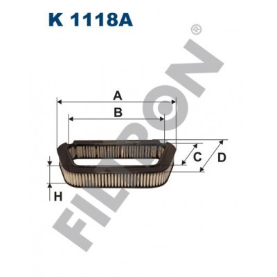 Filtro de Habitáculo Filtron K1118A Audi A8 II (4E)