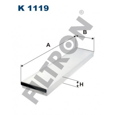 Filtro de Habitáculo Filtron K1119 Mini Cooper, Mini One