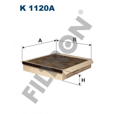 Filtro de Habitáculo Filtron K1120A Mercedes M (W163)