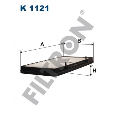 Filtro de Habitáculo Filtron K1121 Nissan Primastar, Opel Vivaro, Renault Trafic II, Vauxhall Vivaro