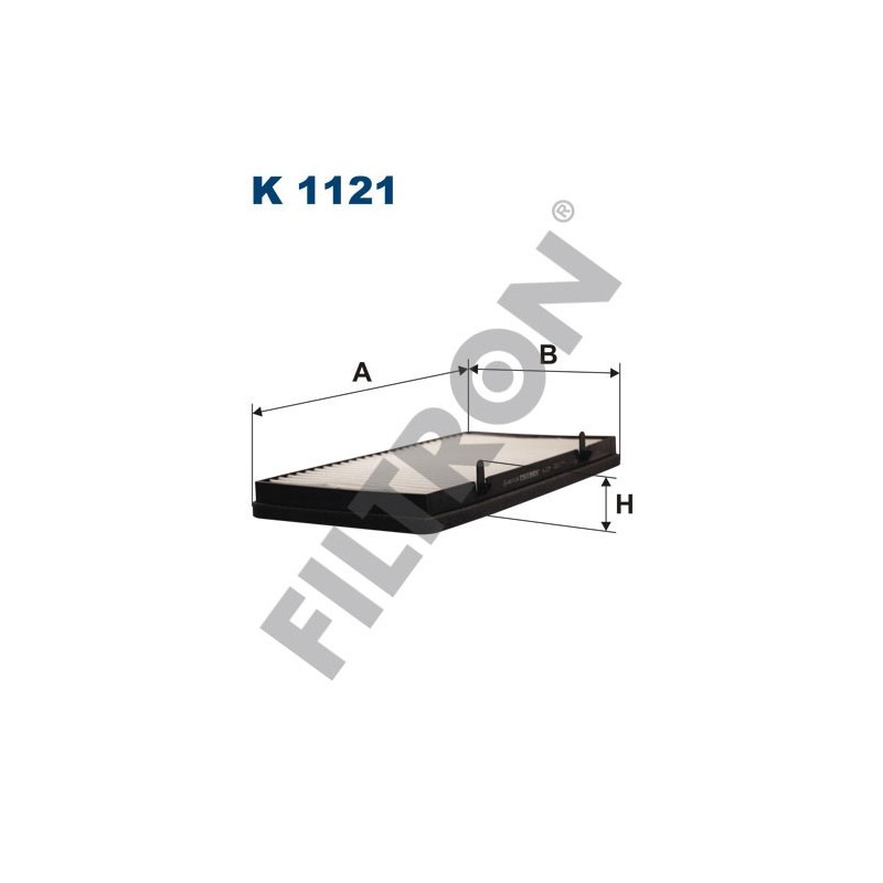 Filtro de Habitáculo Filtron K1121 Nissan Primastar, Opel Vivaro, Renault Trafic II, Vauxhall Vivaro