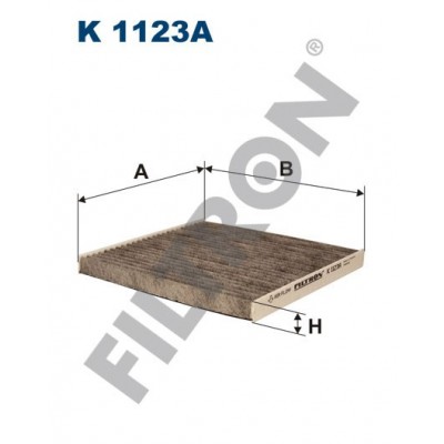 Filtro de Habitáculo Filtron K1123A Toyota Avensis II, Corolla IX (02-), Corolla Verso