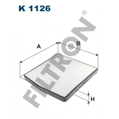 Filtro de Habitáculo Filtron K1126 Volvo C70, S60, S70, S80, V70, XC70, XC90