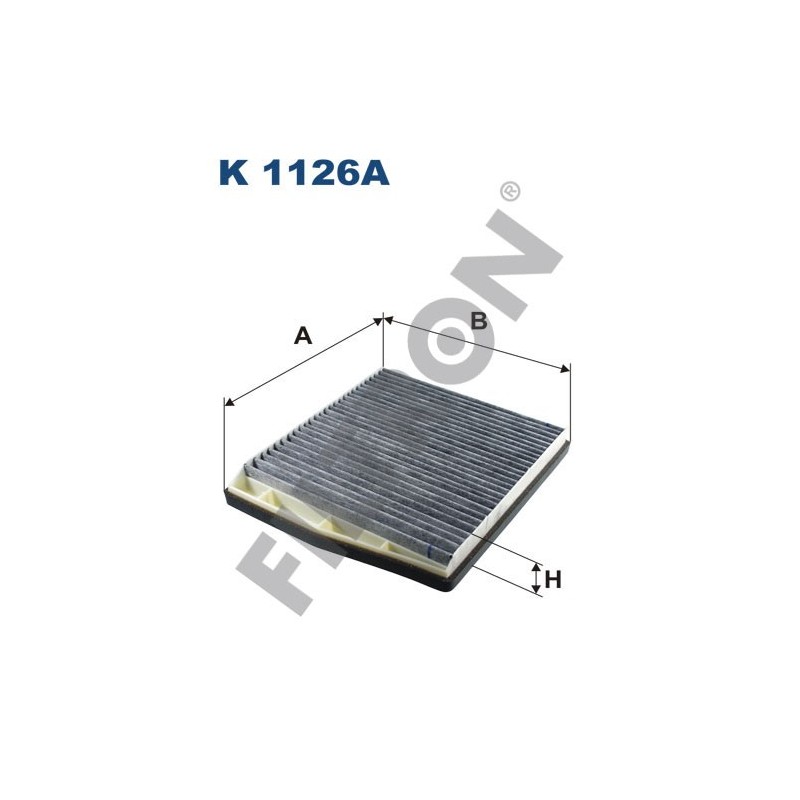 Filtro de Habitáculo Filtron K1126A Volvo C70, S60, S70, S80, V70, XC70, XC90