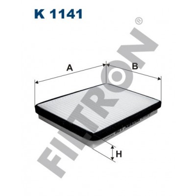 Filtro de Habitáculo Filtron K1141 Lada (BA3) 2110, 2111, 2112