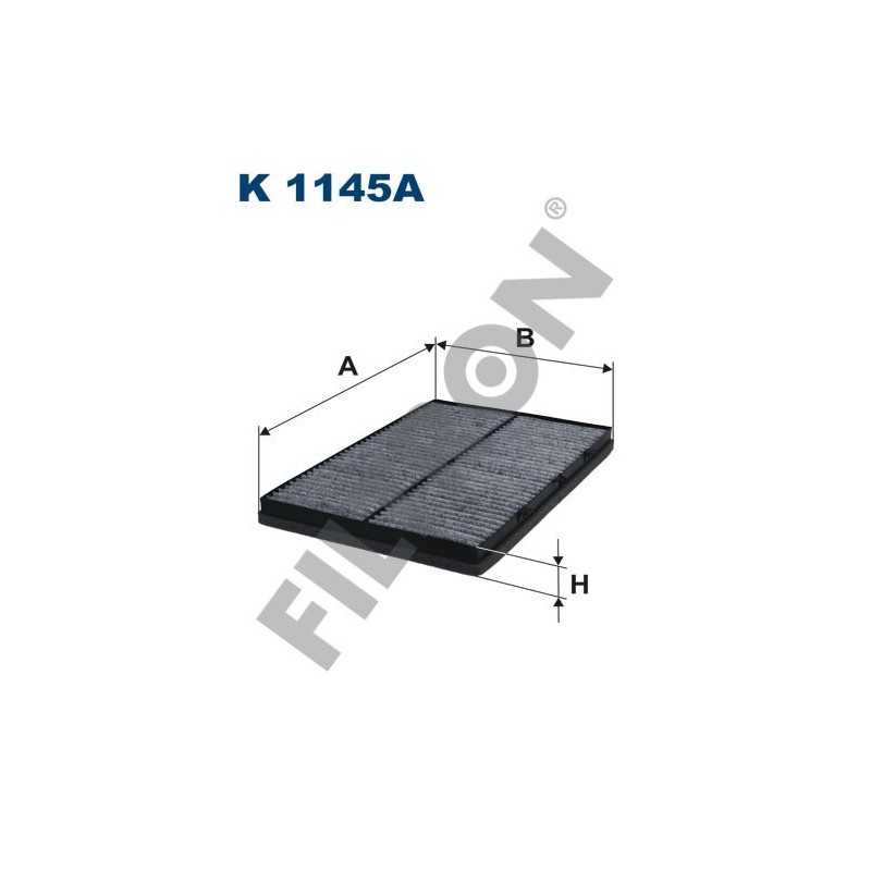 Filtro de Habitáculo Filtron K1145A Rover MG ZT, Rover 75, Rover Tourer