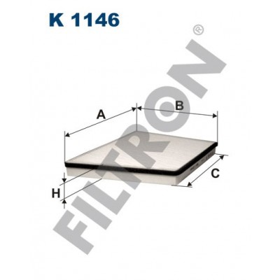 Filtro de Habitáculo Filtron K1146 Mercedes E (W/S211)