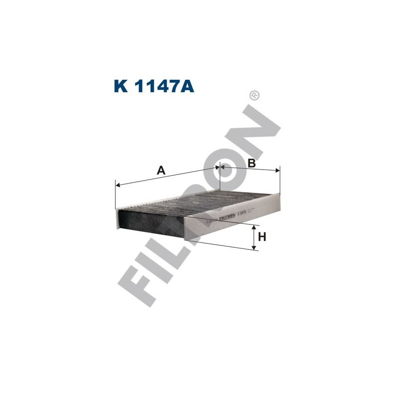 Filtro de Habitáculo Filtron K1147A Citroën C5, C6, Peugeot 407+407 Coupe