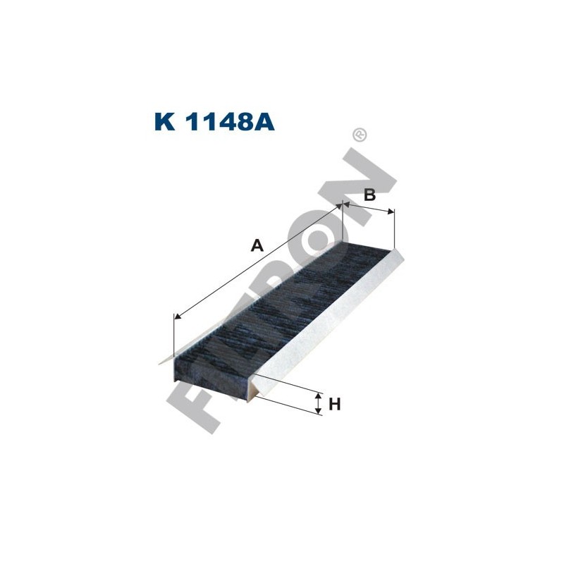 Filtro de Habitáculo Filtron K1148A Ford Mondeo III (00-07), Jaguar X-Type (CF1)