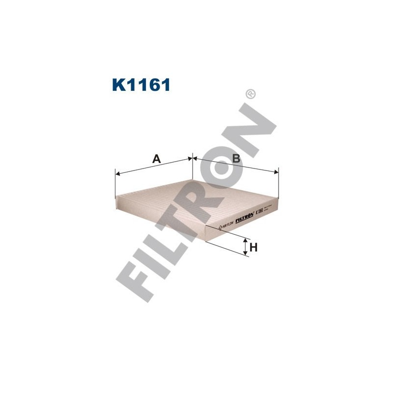 Filtro de Habitáculo Filtron K1161 Mazda 2, 6 (GG/GY), 6 (GH), CX-7