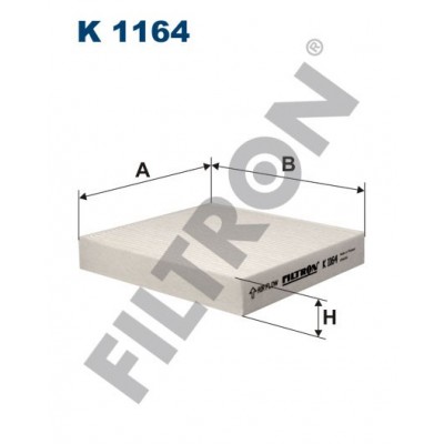 Filtro de Habitáculo Filtron K1164 Honda Jazz II