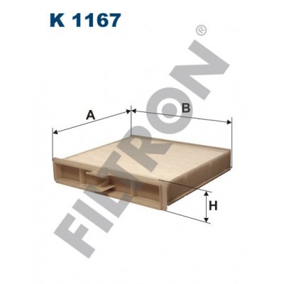 Filtro de Habitáculo Filtron K1167 Renault Scenic II