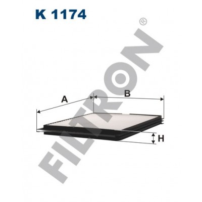 Filtro de Habitáculo Filtron K1174 Nissan Micra II (K11)