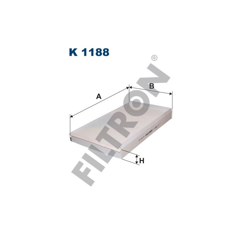 Filtro de Habitáculo Filtron K1188 Mercedes Viano (639), Vito II (639)