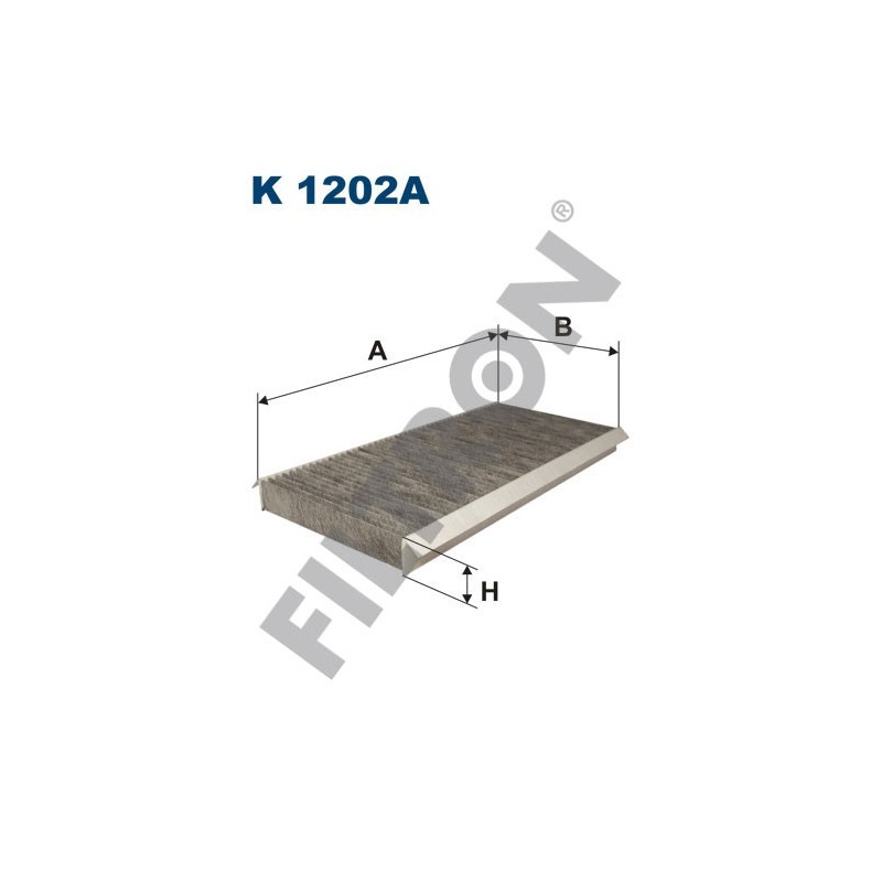 Filtro de Habitáculo Filtron K1202A Mercedes A (W169), B (W245)