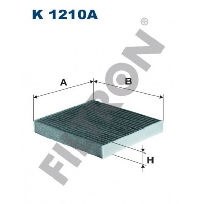 Filtro de Habitáculo Filtron K1210A Daihatsu Charade II, Land Rover Discovery V, Range Rover IV, Lexus CT,GS,GX,LS,RX,IS