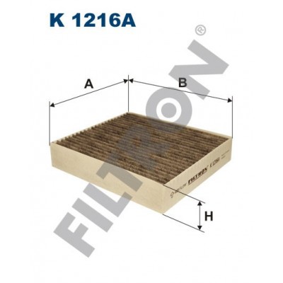 Filtro de Habitáculo Filtron K1216A Mitsubishi Colt VI, Smart Forfour, Roadster