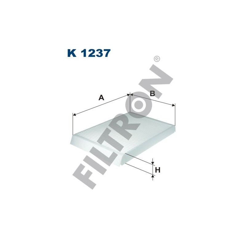 Filtro de Habitáculo Filtron K1237 Land Rover Discovery Sport, Freelander II, Range Rover Evoque, Volvo S60 II/V60, S80 II