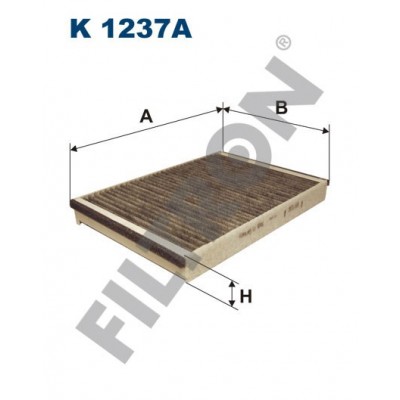 Filtro de Habitáculo Filtron K1237A Land Rover Discovery Sport, Freelander II, Range Rover Evoque, Volvo S60 II/V60, S80 II