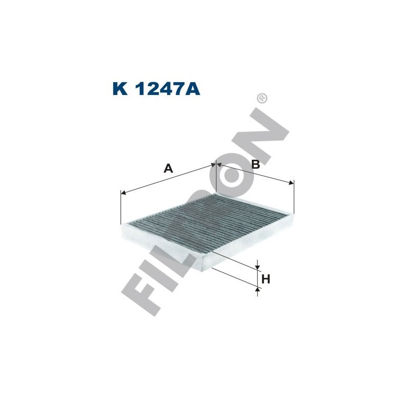 Filtro de Habitáculo Filtron K1247A Citroën C5 II, C6, Peugeot 407+407 Coupe