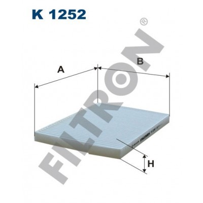 Filtro de Habitáculo Filtron K1252 Renault Koleos